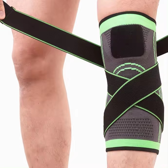 Miniatura 3 de Rodillera Deportiva Ajustable Verde